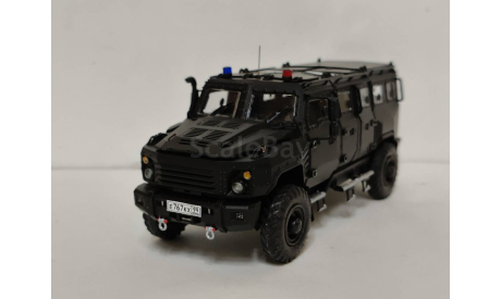 Буран АРС-10 бронеавтомобиль ФСО России, масштабная модель, scale43