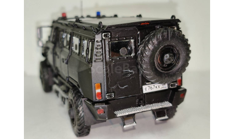 Буран АРС-10 бронеавтомобиль ФСО России, масштабная модель, scale43