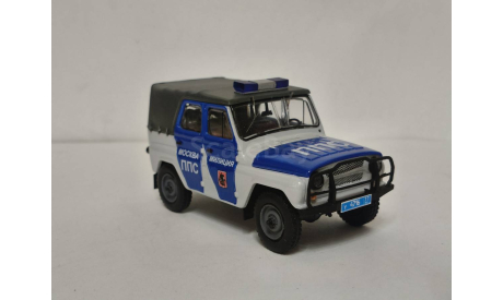 УАЗ 469 Милиция, масштабная модель, scale43