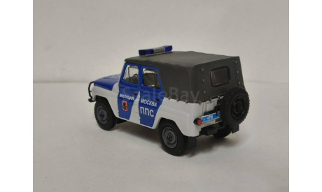 УАЗ 469 Милиция, масштабная модель, scale43