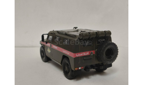 ГАЗ Тигр Военная полиция, масштабная модель, scale43