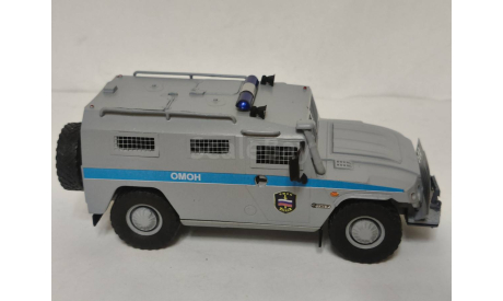 ГАЗ Тигр ОМОН, масштабная модель, scale43