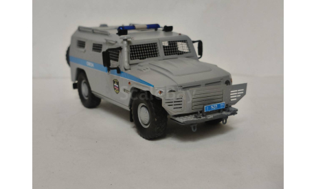 ГАЗ Тигр ОМОН, масштабная модель, scale43