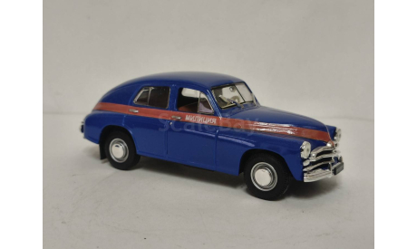 ГАЗ М20 Милиция, масштабная модель, scale43