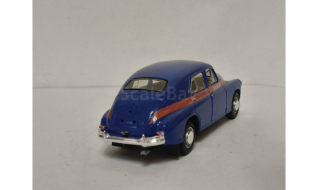 ГАЗ М20 Милиция, масштабная модель, scale43