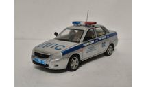 ВАЗ Приора полиция ДПС, масштабная модель, scale43