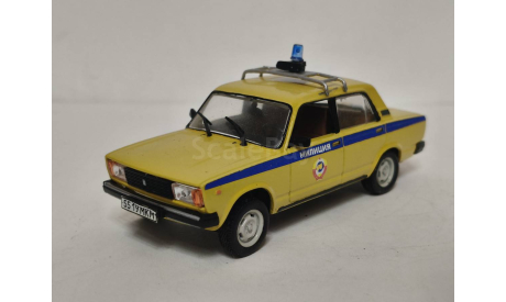 ВАЗ 2105 Милиция, масштабная модель, scale43