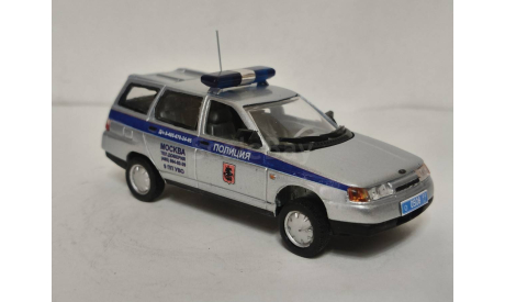 ВАЗ 2111 полиция, масштабная модель, scale43