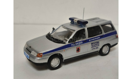 ВАЗ 2111 полиция, масштабная модель, scale43