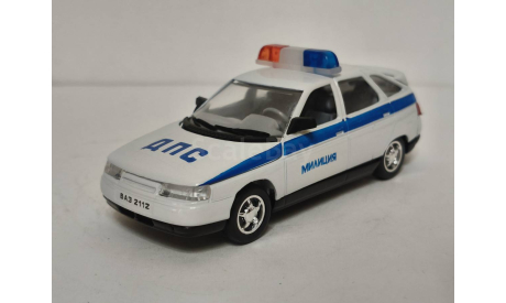 ВАЗ 2112 Милиция, масштабная модель, scale43