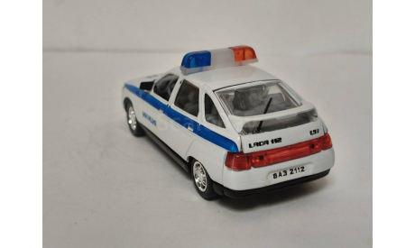 ВАЗ 2112 Милиция, масштабная модель, scale43