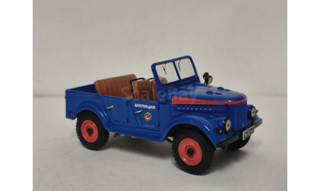 ГАЗ 69 МИЛИЦИЯ, масштабная модель, scale43