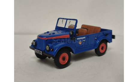 ГАЗ 69 МИЛИЦИЯ, масштабная модель, scale43
