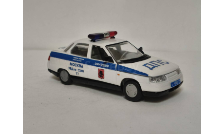 ВАЗ 2110 Милиция ДПС, масштабная модель, scale43