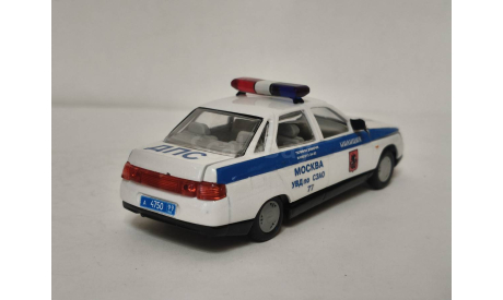 ВАЗ 2110 Милиция ДПС, масштабная модель, scale43