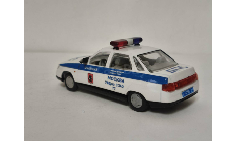 ВАЗ 2110 Милиция ДПС, масштабная модель, scale43