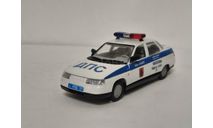 ВАЗ 2110 Милиция ДПС, масштабная модель, scale43