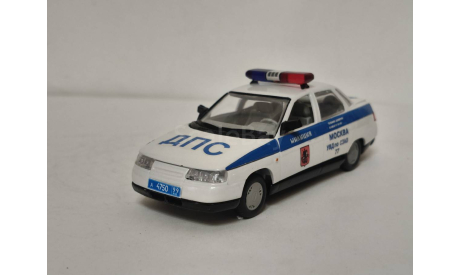 ВАЗ 2110 Милиция ДПС, масштабная модель, scale43