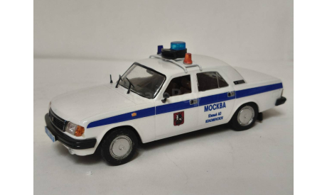 ГАЗ 31029 Милиция, масштабная модель, scale43