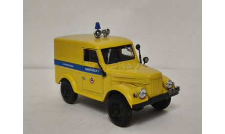 ГАЗ 69 МИЛИЦИЯ, масштабная модель, scale43