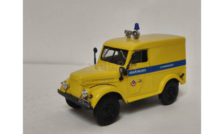 ГАЗ 69 МИЛИЦИЯ, масштабная модель, scale43
