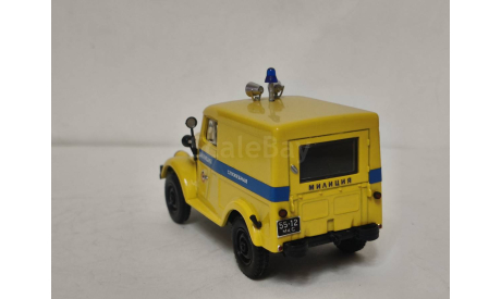 ГАЗ 69 МИЛИЦИЯ, масштабная модель, scale43