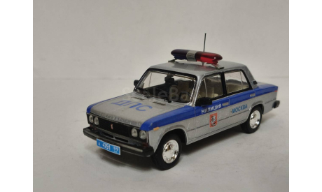 ВАЗ 2106 Милиция ДПС, масштабная модель, scale43