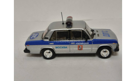 ВАЗ 2106 Милиция ДПС, масштабная модель, scale43