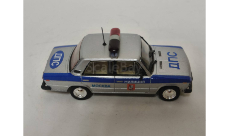 ВАЗ 2106 Милиция ДПС, масштабная модель, scale43