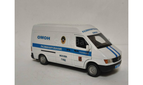 Mercedes-Benz Sprinter ОМОН, масштабная модель, scale43