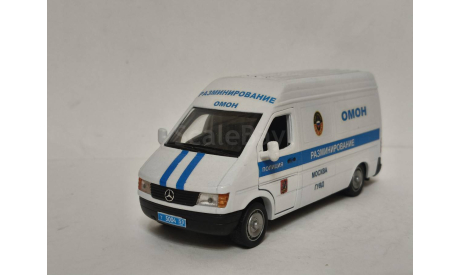 Mercedes-Benz Sprinter ОМОН, масштабная модель, scale43