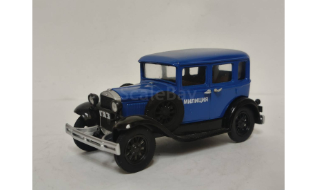 ГАЗ А Милиция, масштабная модель, scale43