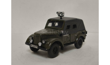 ГАЗ 69 МИЛИЦИЯ, масштабная модель, scale43