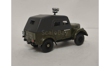 ГАЗ 69 МИЛИЦИЯ, масштабная модель, scale43
