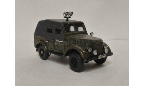 ГАЗ 69 МИЛИЦИЯ, масштабная модель, scale43