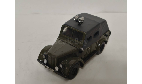 ГАЗ 69 МИЛИЦИЯ, масштабная модель, scale43