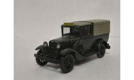 ГАЗ 4 Милиция, масштабная модель, scale43