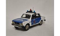 ВАЗ 2105 Милиция ДПС, масштабная модель, scale43
