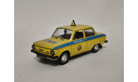ЗАЗ 968М Запорожец Милиция ГАИ СССР, масштабная модель, scale43