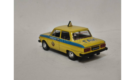 ЗАЗ 968М Запорожец Милиция ГАИ СССР, масштабная модель, scale43