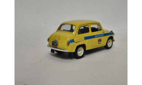 ЗАЗ 965 Запорожец 1961 г - Милиция - СССР, масштабная модель, scale43