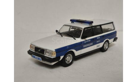 Volvo 240 Милиция Омск, масштабная модель, scale43, Mercedes-Benz