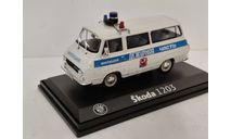 Skoda 1203 Милиция Дежурная часть, масштабная модель, scale43, Škoda