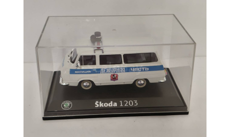 Skoda 1203 Милиция Дежурная часть, масштабная модель, scale43, Škoda