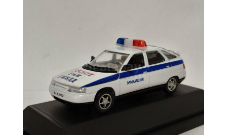 ВАЗ 2112 Милиция  75 лет ГИБДД АГАТ, масштабная модель, scale43