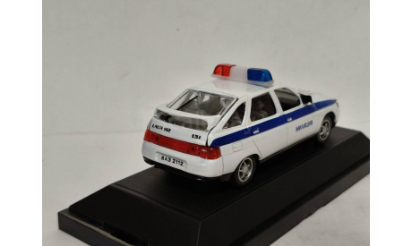 ВАЗ 2112 Милиция  75 лет ГИБДД АГАТ, масштабная модель, scale43