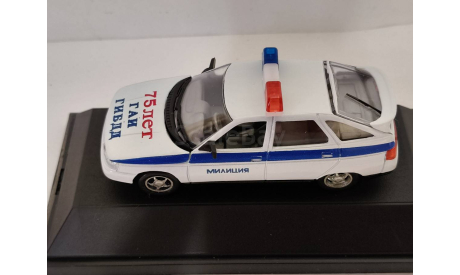 ВАЗ 2112 Милиция  75 лет ГИБДД АГАТ, масштабная модель, scale43
