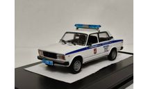 ВАЗ 2105 Милиция ППС Москва, масштабная модель, scale43
