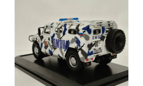 ГАЗ 2330 Тигр ОМОН, масштабная модель, scale43