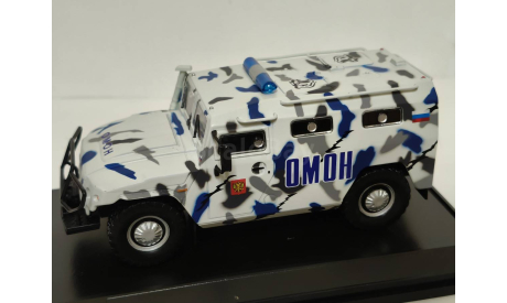 ГАЗ 2330 Тигр ОМОН, масштабная модель, scale43